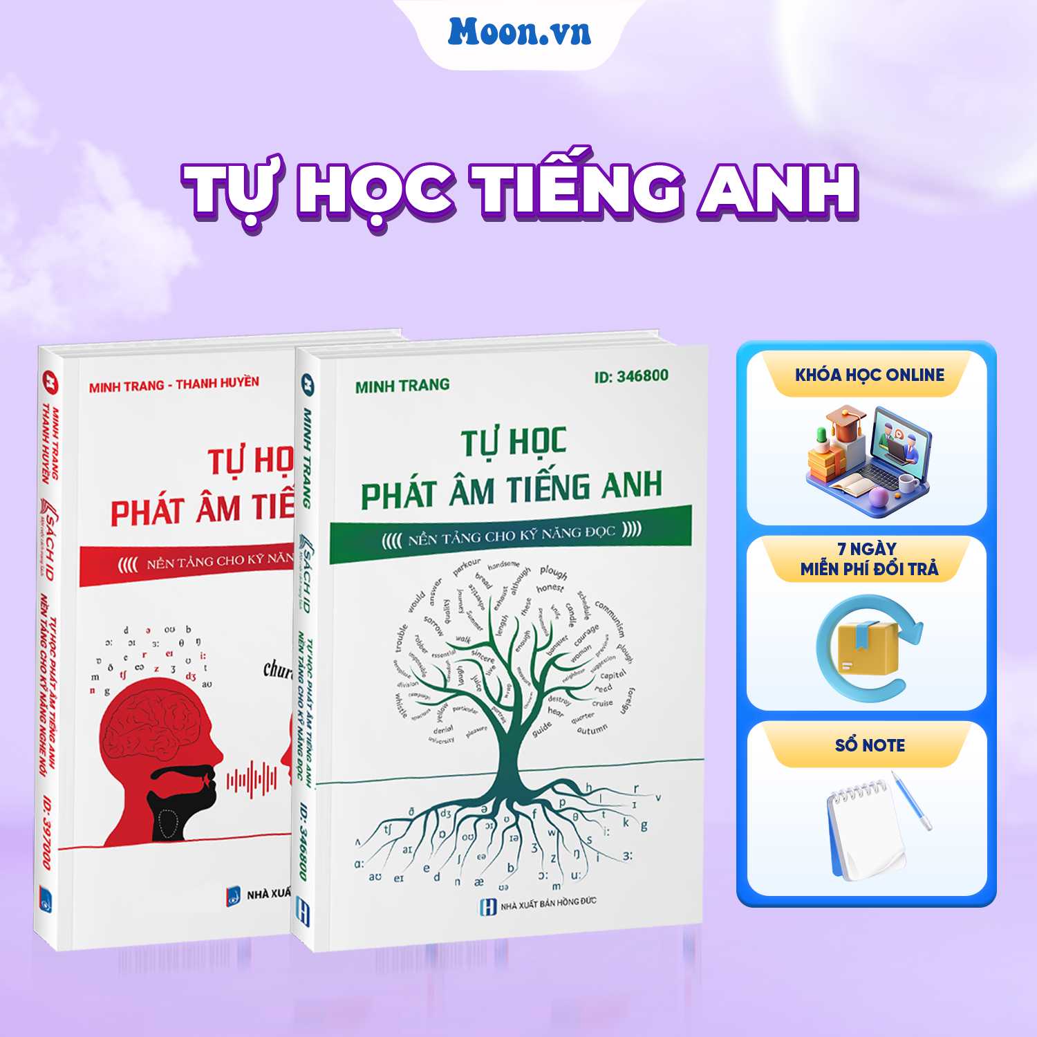 Combo Tự Học Phát Âm Tiếng Anh - Nền Tảng Cho Kỹ Năng Đọc Và Kỹ Năng Nghe Nói