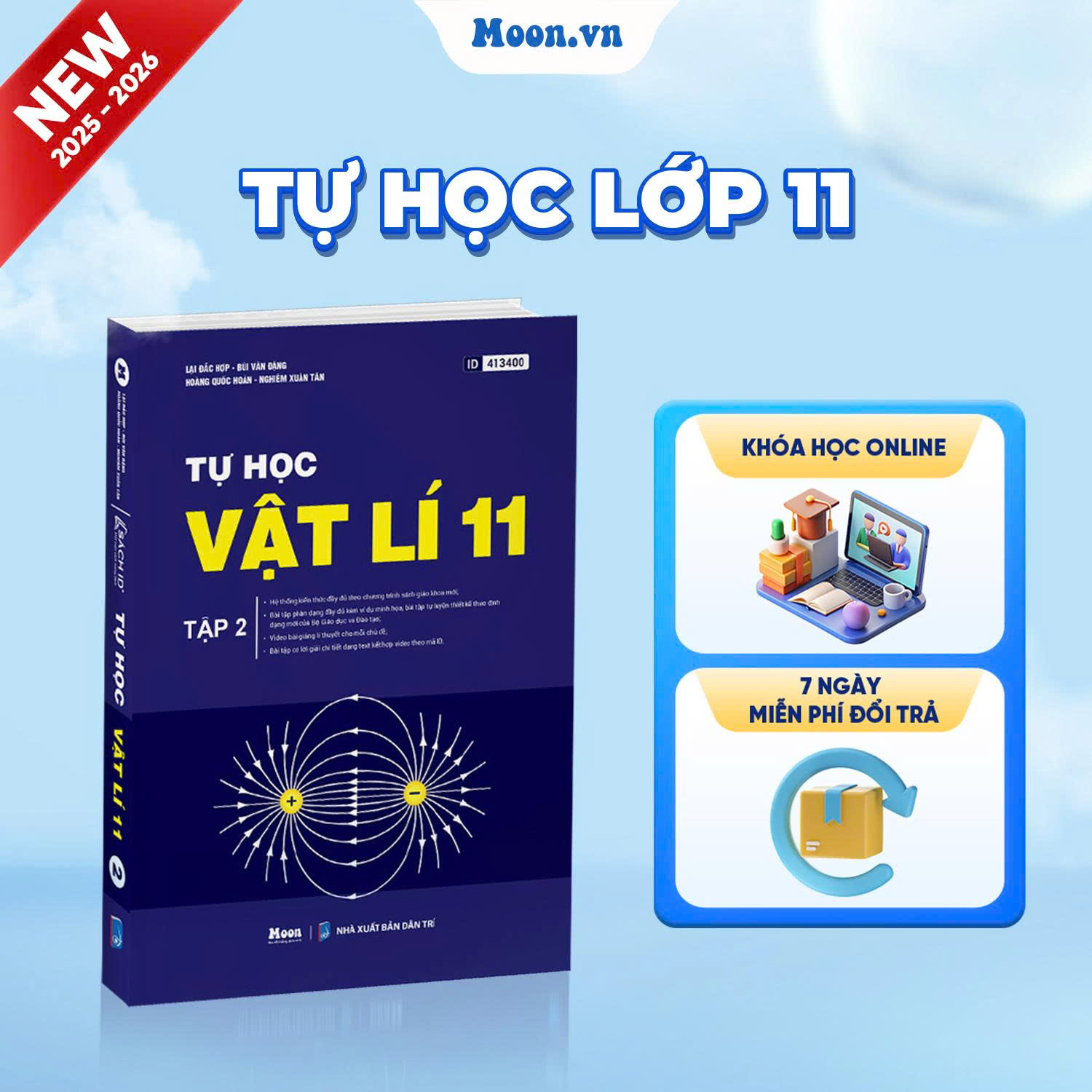  [2025-2026] Tự Học Vật Lí Lớp 11 Tập 2