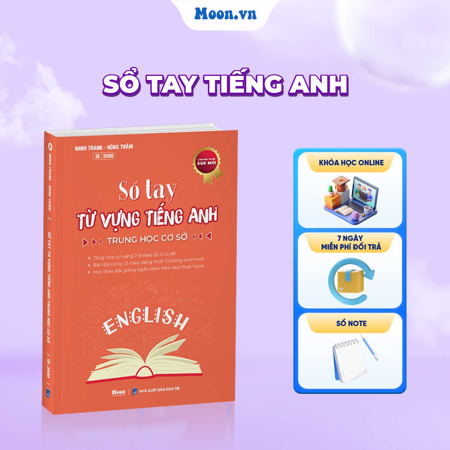 Sổ Tay Từ Vựng Tiếng Anh THCS - Chương Trình Mới - Ôn Thi Vào 10