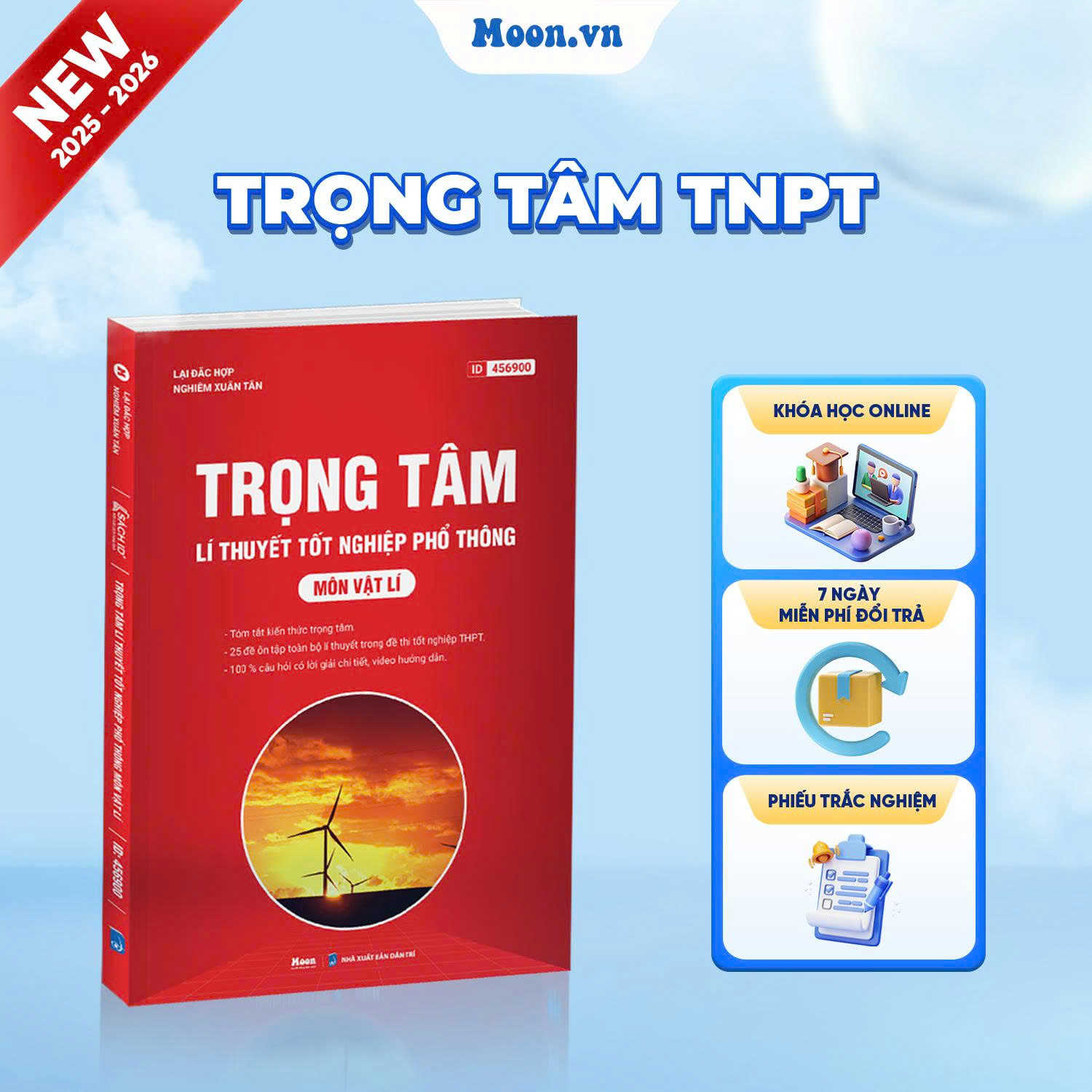 [LỚP 12 SGK MỚI] Trọng Tâm Lí Thuyết TNPT Môn Vật Lí