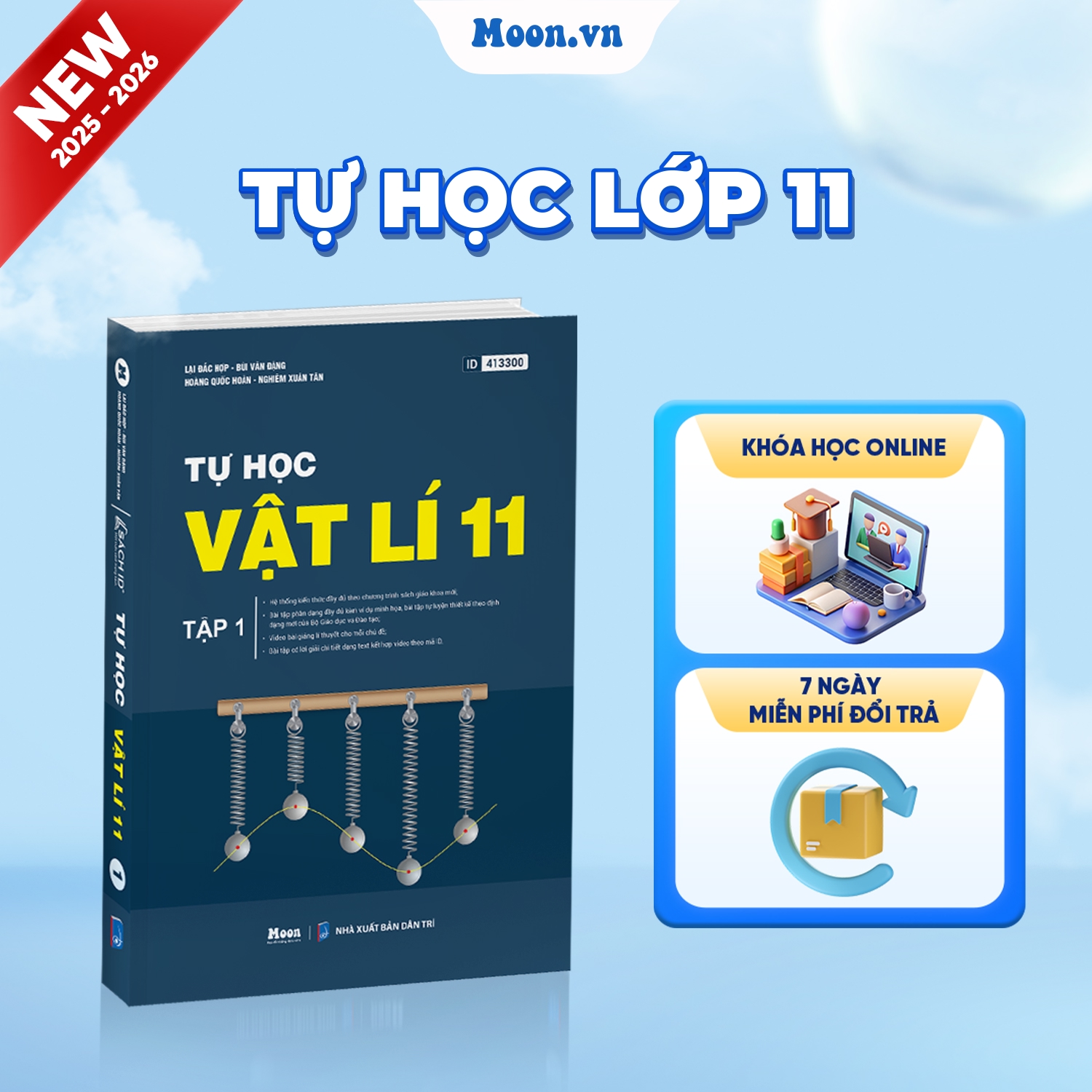[2025-2026] Tự Học Vật Lí Lớp 11 Tập 1