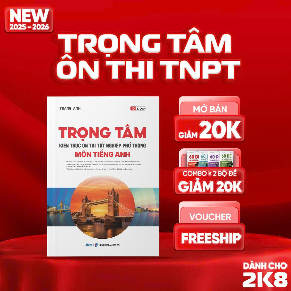 [2025-2026] Trọng tâm kiến thức ôn thi Tốt nghiệp phổ thông môn Tiếng Anh