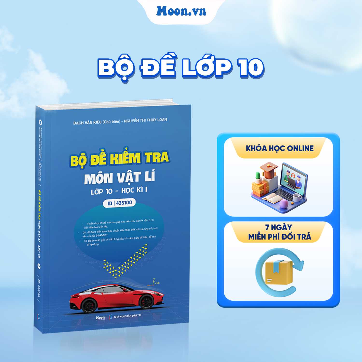 Bộ Đề Kiểm Tra  Vật Lí Lớp 10 Học Kì 1 - SGK Mới