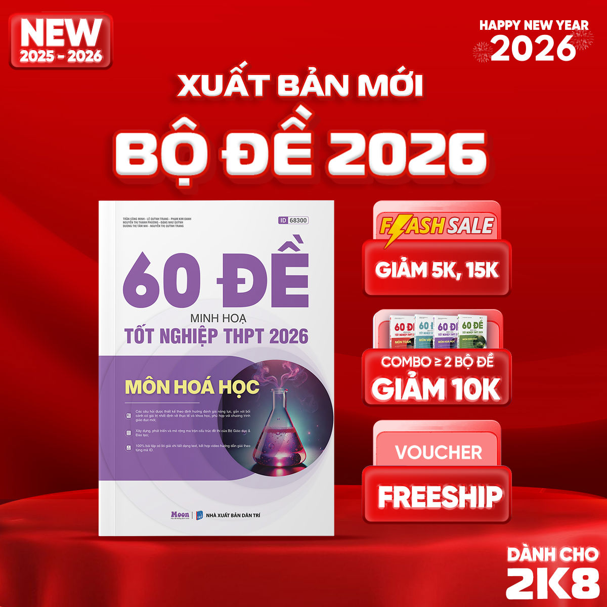 [2025-2026] 60 đề minh họa Tốt nghiệp THPT 2026 môn Hóa học