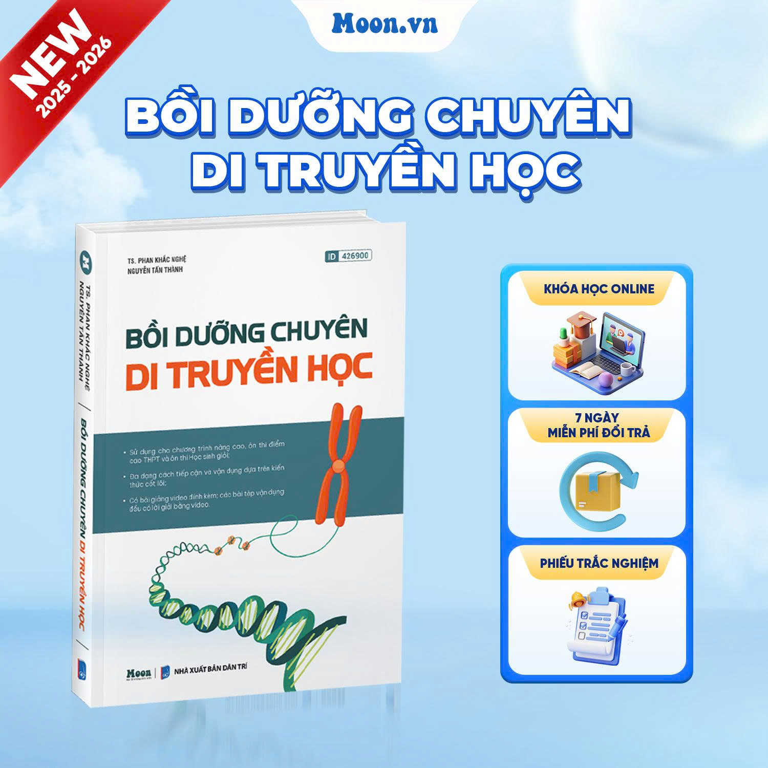 [2025-2026] Bồi dưỡng chuyên Di truyền học 