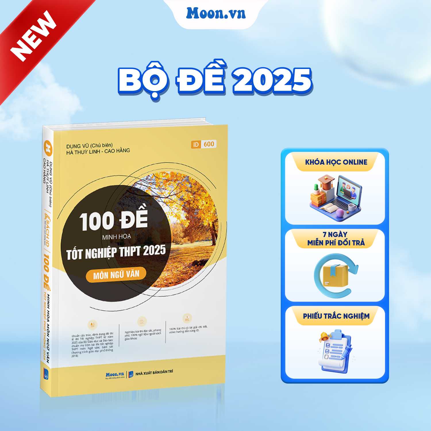100 Đề Minh Họa Môn Ngữ Văn TNPT 2025