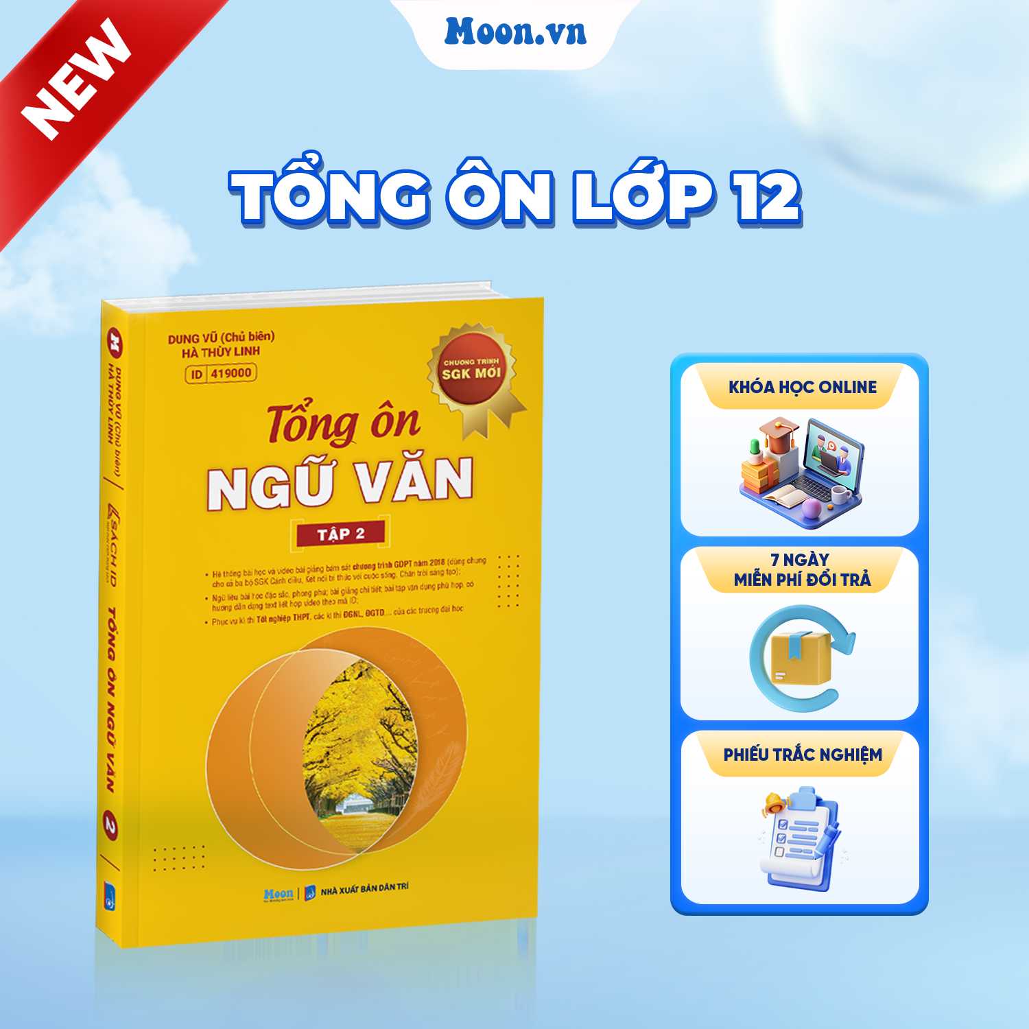 [LỚP 12 SGK MỚI] Tổng Ôn Ngữ Văn Tập 2 - Ôn Thi ĐGNL 2025, Thi Tốt Nghiệp THPT 2025