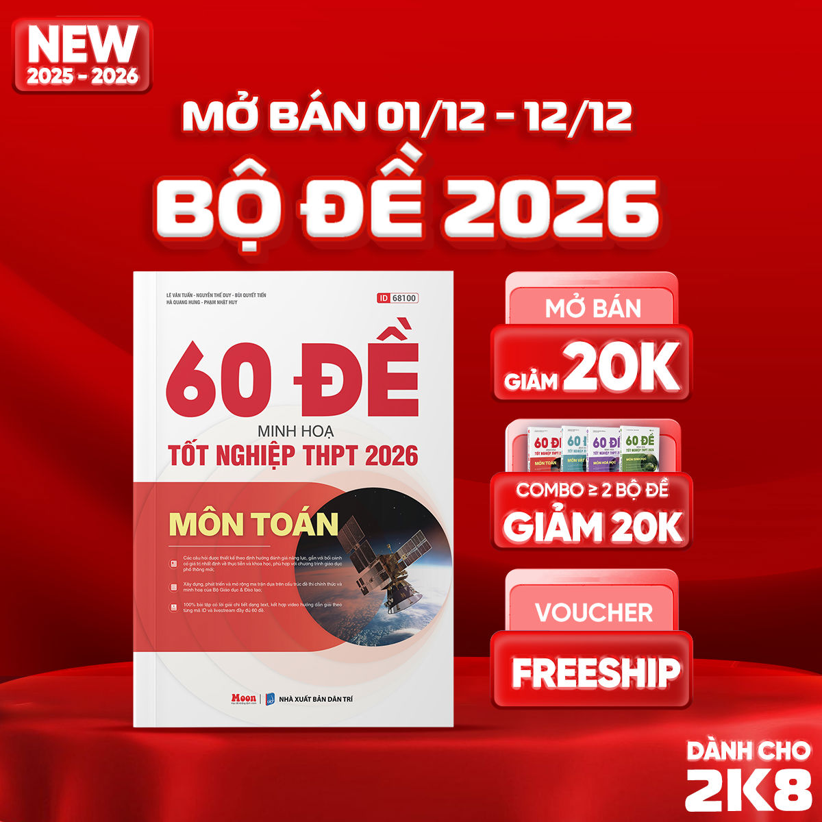 [2025-2026] 60 đề minh họa Tốt nghiệp THPT 2026 môn Toán 