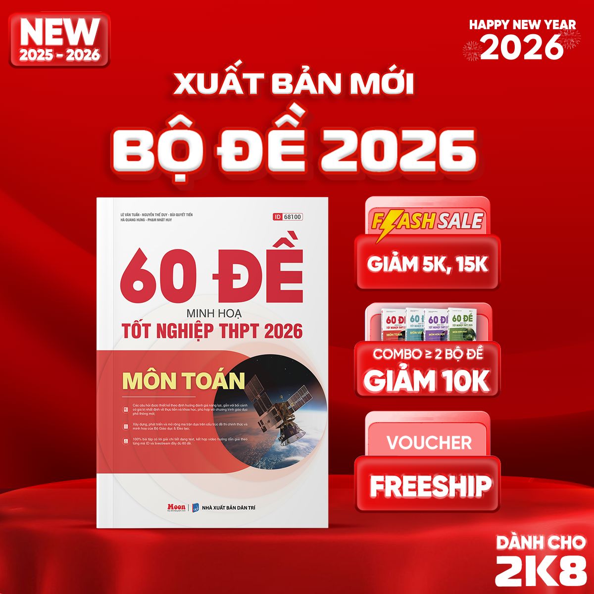  [2025-2026] 60 Đề Minh Họa  Môn Toán Tốt Nghiệp THPT 2026