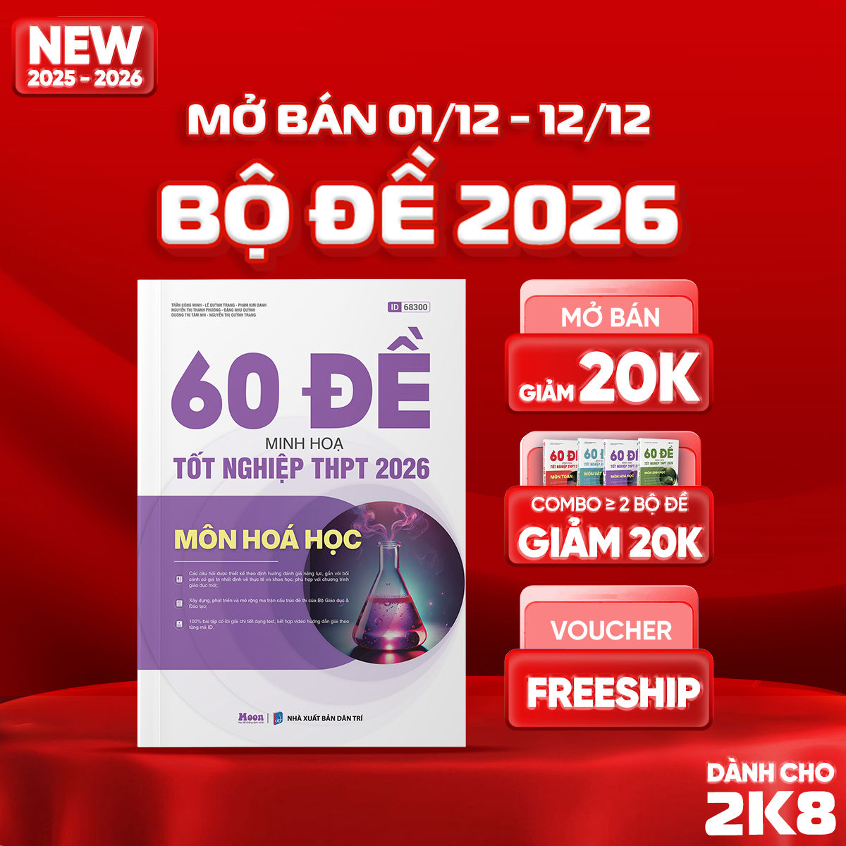 [2025-2026] 60 đề minh họa Tốt nghiệp THPT 2026 môn Hóa học