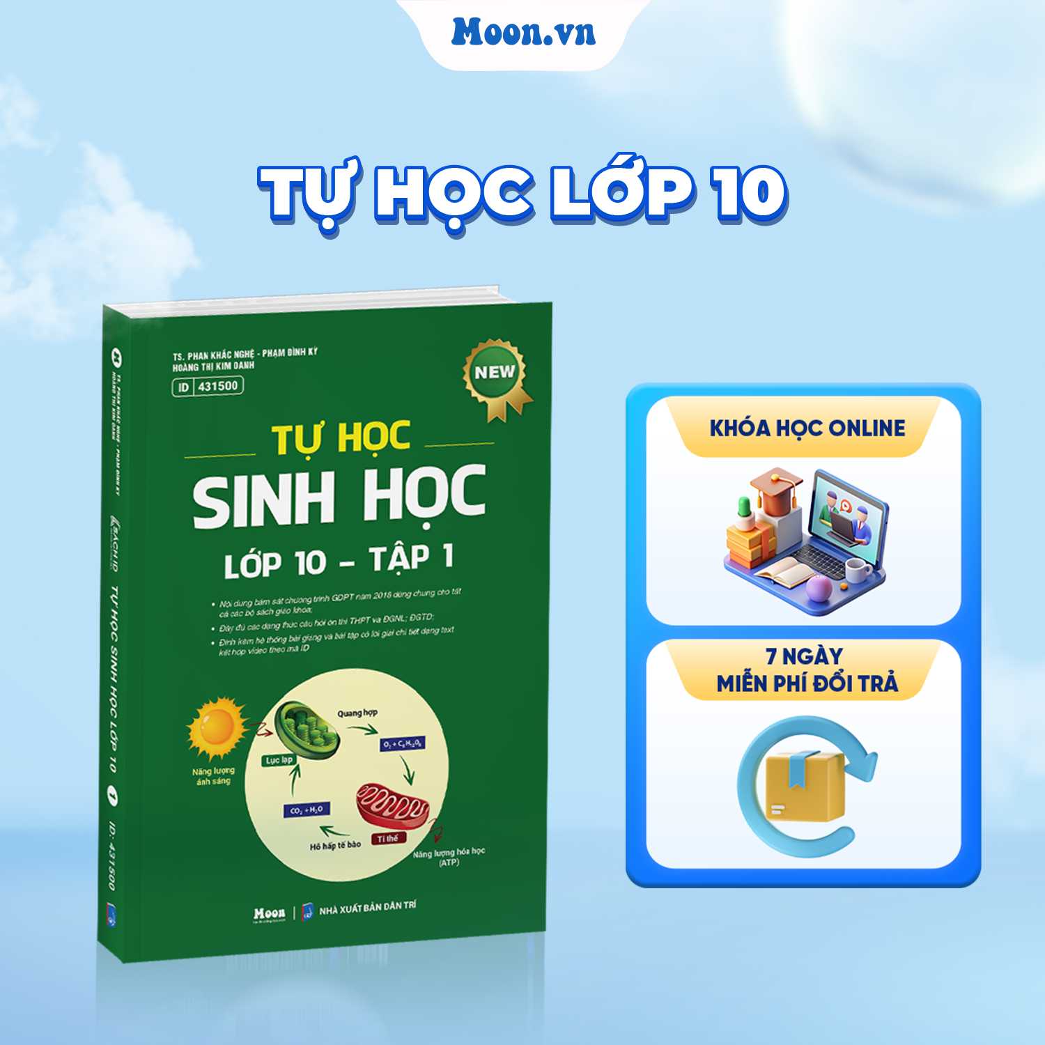 Tự Học Sinh Học Lớp 10 - Tập 1 - SGK Mới
