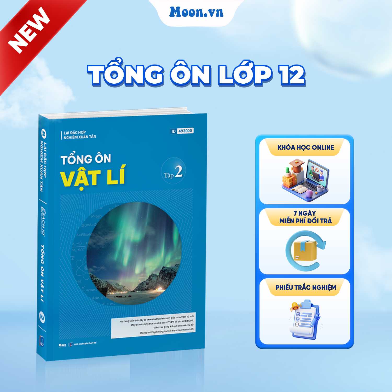 [LỚP 12 SGK MỚI] Tổng Ôn Vật Lí Tập 2 - Ôn Thi Tốt Nghiệp THPT, ĐGNL, ĐGTD 2025