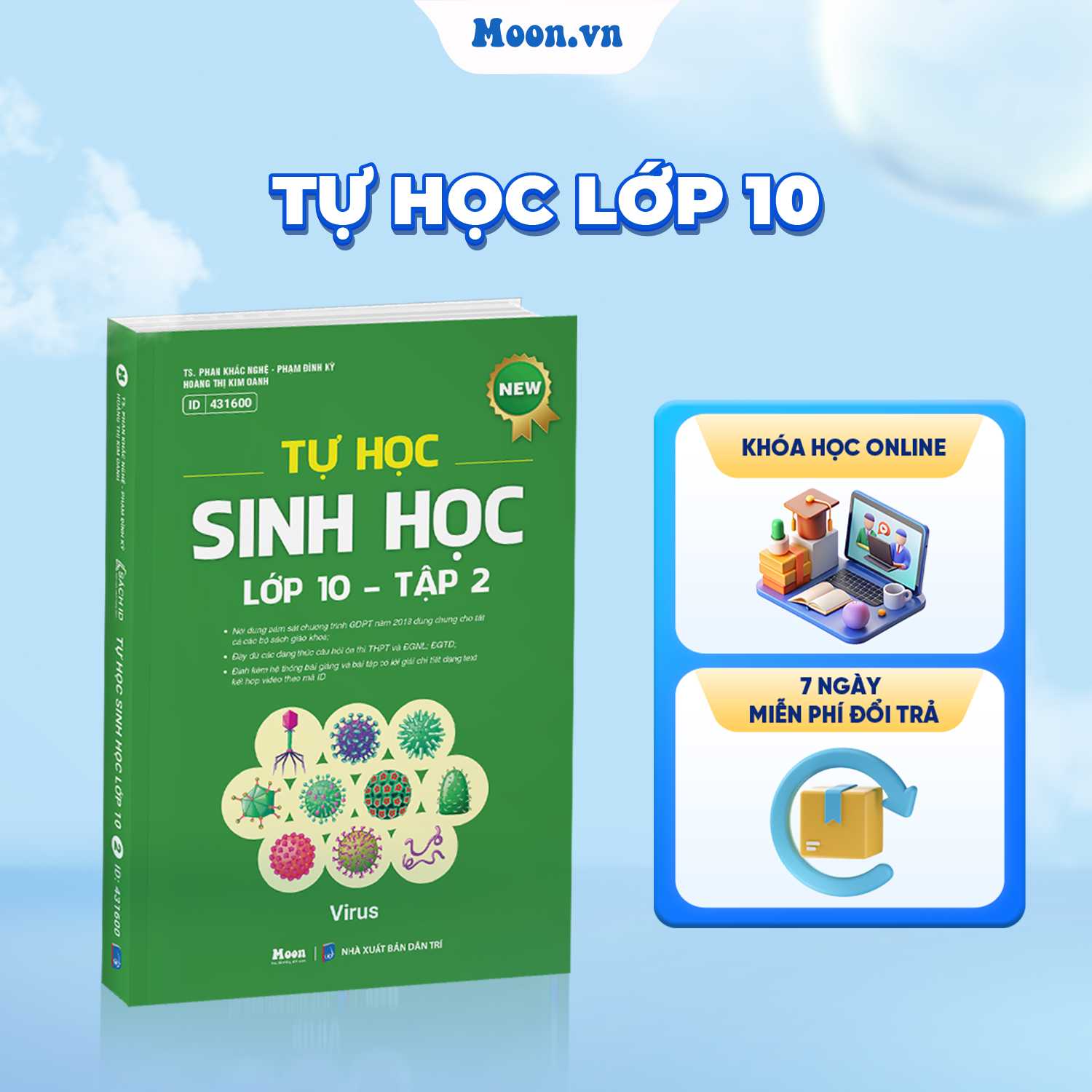Tự Học Sinh Học Lớp 10 - Tập 2 - SGK Mới