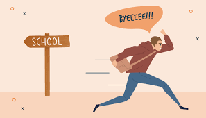 Drop out of