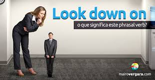 Look down on