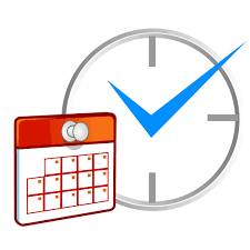 be scheduled for sth