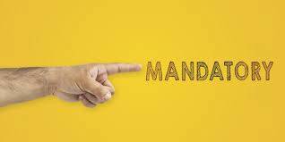 mandatory
