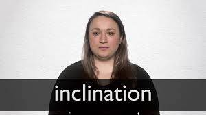 inclination
