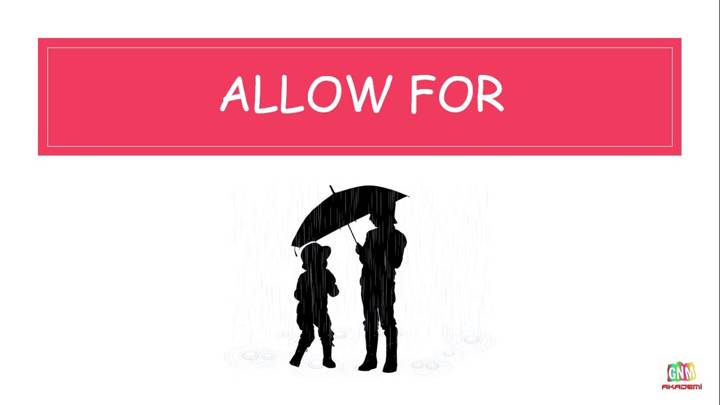 allow for