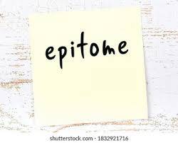 Epitomize