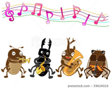 chorus of insect