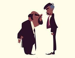 confront with