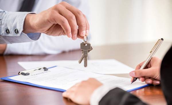 hand over