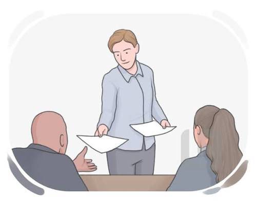 hand out