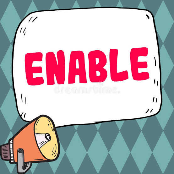 enable sb to do sth